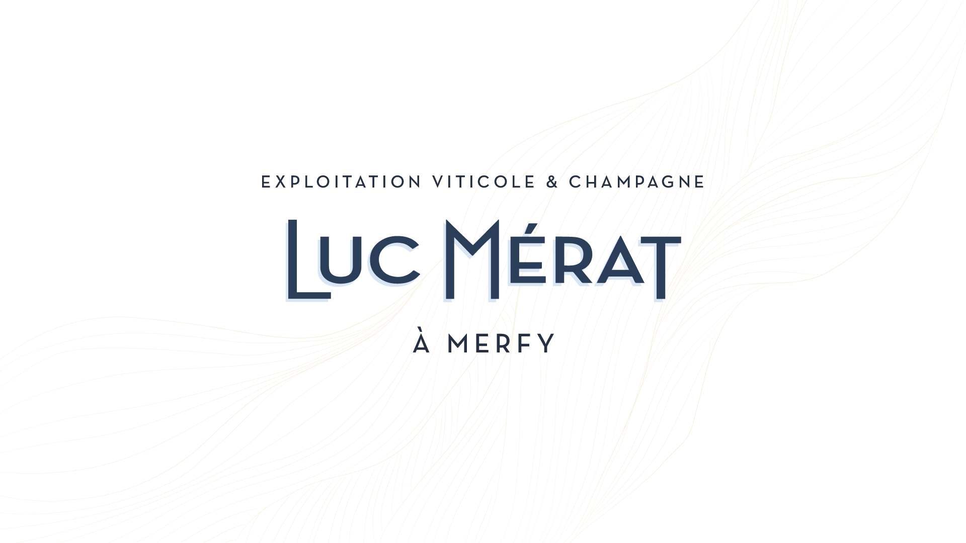 logo luc mérat exploitation viticole & champagne